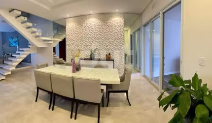 Casa em condomínio fechado com 3 quartos à venda na Avenida Santana, 1990, Jardim Golden Park Residence, Hortolândia, 248 m2 por R$ 1.487.000