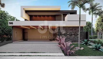 Casa em condomínio fechado com 4 quartos à venda na Avenida Bernardino Bonavita, 2010, Jardim Santa Rita, Indaiatuba, 490 m2 por R$ 2.990.000