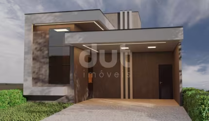 Casa em condomínio fechado com 3 quartos à venda na Avenida Luís Greco, 500, Vila Monte Alegre, Paulínia, 140 m2 por R$ 980.000