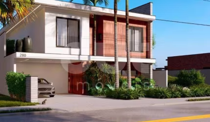 Casa em condomínio fechado com 4 quartos à venda na Estrada Municipal Adelina Segantini Cerqueira Leite, 100, Alphaville, Campinas, 267 m2 por R$ 2.700.000