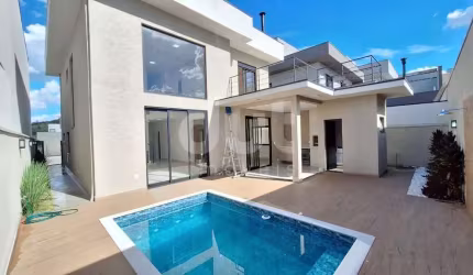 Casa em condomínio fechado com 4 quartos à venda na Estrada Municipal do Roncáglia, 1090, Residencial Mont' Alcino, Valinhos, 241 m2 por R$ 2.067.000
