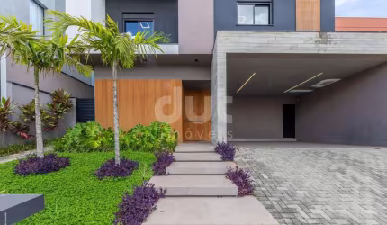 Casa em condomínio fechado com 4 quartos à venda na Rua Sérgio Bortolotto, 220, Loteamento Parque dos Alecrins, Campinas, 275 m2 por R$ 2.990.000