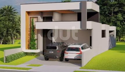 Casa em condomínio fechado com 3 quartos à venda na Avenida Luís Greco, 500, Vila Monte Alegre, Paulínia, 149 m2 por R$ 1.300.000