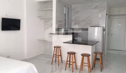 Kitnet / Stúdio à venda na Rio de Janeiro, 50, Pitangueiras, Guarujá por R$ 520.000