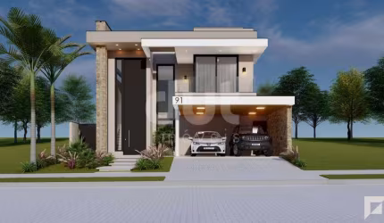 Casa em condomínio fechado com 3 quartos à venda na Avenida 1, 91, Residencial Jatibela, Campinas, 225 m2 por R$ 2.480.000