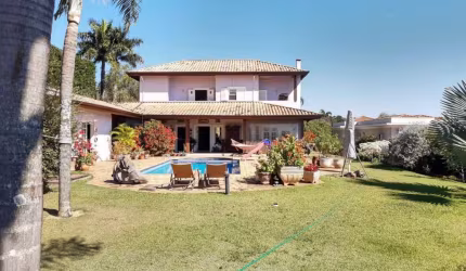 Casa em condomínio fechado com 4 quartos à venda na Avenida Professora Dea Ehrhardt Carvalho, 605, Sítios de Recreio Gramado, Campinas, 467 m2 por R$ 3.950.000