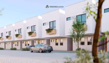 Casa duplex com 3 dormitórios à venda, 91 m² - Neópolis - Natal/RN