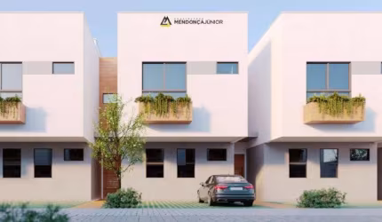 Casa Duplex com 3 dormitórios à venda, 91 m² por R$ 472.340 - Neópolis - Natal/RN