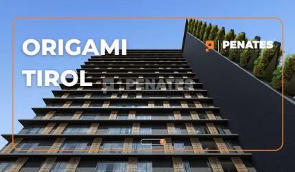 Residencial Origami, apartamento com 3 suítes com 181m² no bairro do Tirol.