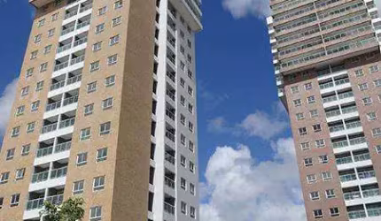 Apartamento no Paradise Village, com 67 m², 2 quartos sendo 1 suítes e 2 vagas de garagens em Capim Macio, Natal/RN