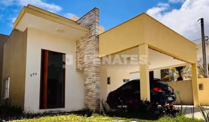 Casa em Condomínio, 3/4 sendo , 02 suítes, área gourmet, Parque das Nações -RN