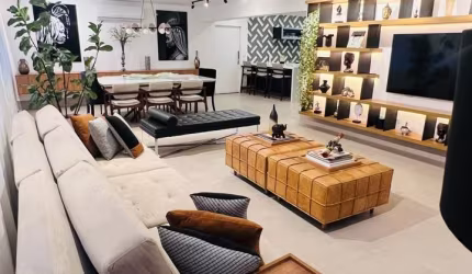 Lindo apartamento no jadirns com 160 metros 2 suítes