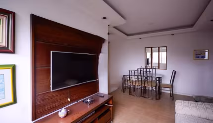 Apartamento com 57 metros na Vila Gumercindo com 3 dormitórios