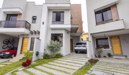 Casa em condomínio fechado com 3 quartos à venda na Rua Dovico Dalprá, Abranches, Curitiba, 116 m2 por R$ 680.000