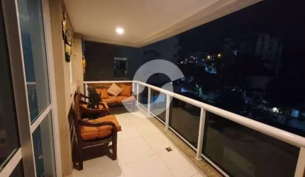 Apartamento para venda possui 77 metros quadrados com 2 quartos em Santa Rosa - Niterói - RJ