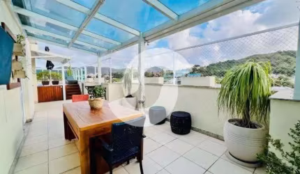 Cobertura de 140 m² na Rouxinol - Itaipu - Niterói - RJ, à venda por R$ 1.125.000