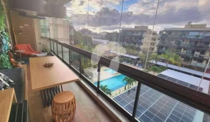 Apartamento para venda com 126 metros quadrados com 3 quartos em Itaipu - Niterói - RJ