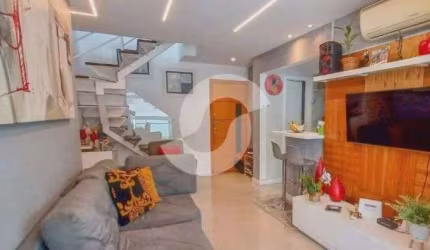 Cobertura de 140 m² na Nossa Senhora Auxiliadora - Santa Rosa - Niterói - RJ, à venda por R$ 1.100.0