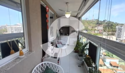 Apartamento de 86 m² na Doutor Sardinha - Santa Rosa - Niterói - RJ, à venda por R$ 840.000