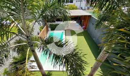 Excelente Casa à venda 4 quartos, sendo 1 suíte, 2 vagas na garagem, piscina, Espaço Gourmet.