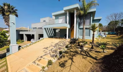 Casa com 4 dormitórios à venda, 310 m² por R$ 3.500.000,00 - Condomínio Figueira Garden - Atibaia/SP