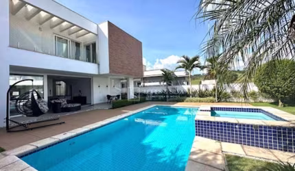 Casa com 4 dormitórios à venda, 377 m² por R$ 2.950.000,00 - Condomínio Figueira Garden - Atibaia/SP