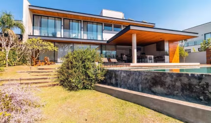 Casa com 4 dormitórios à venda, 462 m² por R$ 4.950.000,00 - Condomínio Figueira Garden - Atibaia/SP