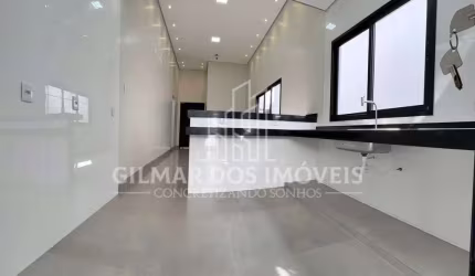 Casa nova á  venda 3 Quartos no Bairro Jardim Botanico, Uberlândia