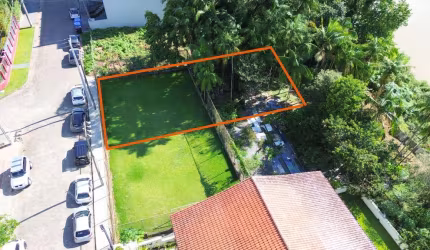 Terreno à venda, 375 m² por R$ 400.000,00 - Ponta Aguda - Blumenau/SC