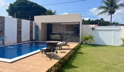 Casa para Venda em Camaçari, Barra do Jacuípe, 3 dormitórios, 2 suítes, 4 banheiros, 6 vagas