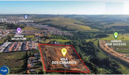 Terreno à venda em Indaiatuba-SP, na Vila dos Canários, com 150,00 m² de área! Aproveite esta oportunidade única!