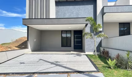 Casa em Condomínio de Luxo com 3 Suítes em Indaiatuba-SP - Park Gran Reserve: 3 Quartos, 2 Salas, 4 Banheiros, 4 Vagas, 120m².
