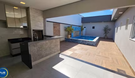 Casa de luxo em condomínio na cidade de Indaiatuba-SP, Residencial Evidências: 3 quartos, 3 suítes, 2 salas, 5 banheiros, 4 vagas, 195m².