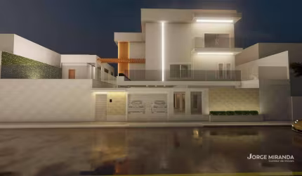 Casa Triplex com 4 dormitórios à venda, 312 m² por R$ 2.300.000 - São Judas Tadeu - Guarapari/ES