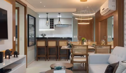 Apartamento com 2 dormitórios à venda por R$ 824.387,22 - Praia do Morro - Guarapari/ES