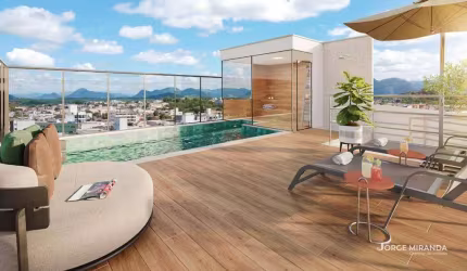 Apartamento com 2 dormitórios à venda, 67 m² por R$ 960.815,00 - Muquiçaba - Guarapari/ES