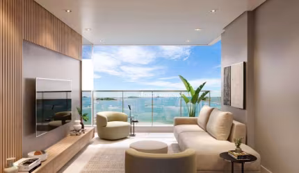 Apartamento com 2 dormitórios à venda, 69 m² por R$ 1.050.000,00 - Praia da Cerca - Guarapari/ES