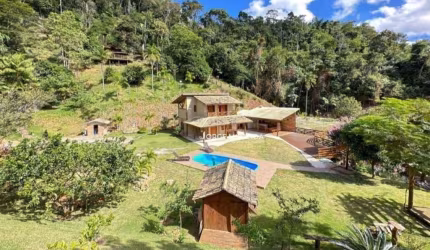 Chácara com 3 dormitórios à venda, 4000 m² por R$ 1.400.000,00 - Buenos Aires - Guarapari/ES