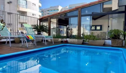 Cobertura com 5 dormitórios à venda por R$ 1.800.000,00 - Praia do Morro - Guarapari/ES