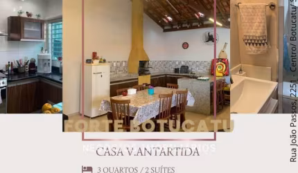Casa Alto Padrão em Vila Antártica, Botucatu/SP