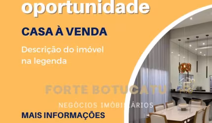 Casa com 3 quartos à venda no Residencial Ouro Verde, Botucatu , 190 m2 por R$ 770.000