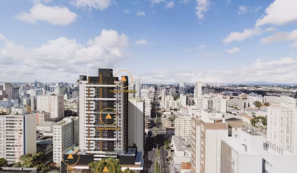 Mont Tannat - 2 Dormitórios, suíte, vaga, sacada com churrasqueira, Visconde de Guarapuava - Centro - Apartamentos de 1 e 2 Quartos com vaga - Alto Padrão de Acabamento -