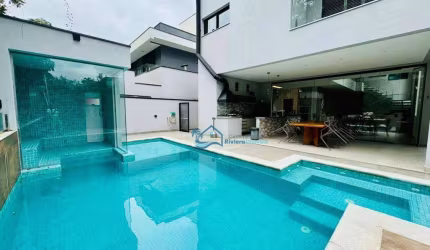 Casa com 5 dormitórios para alugar, 337 m² por R$ 30.000,00/mês - Riviera - Módulo 24 - Bertioga/SP