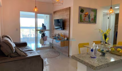 Apartamento com 2 dormitórios à venda, 76 m² por R$ 880.000,00 - Centro - Bertioga/SP