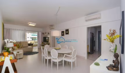 Apartamento com 4 dormitórios para alugar, 142 m² por R$ 2.900,00/dia - Riviera - Módulo 8 - Bertioga/SP