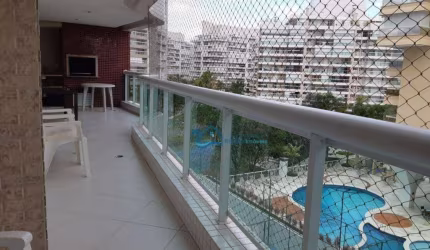 Apartamento com 3 dormitórios para alugar, 108 m² por R$ 12.000,00/mês - Riviera Módulo 8 - Bertioga/SP