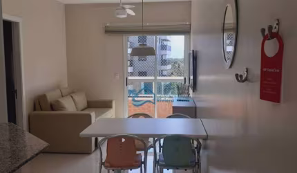 Flat com 1 dormitório para alugar, 38 m² por R$ 1.950,00/dia - Riviera Módulo 6 - Bertioga/SP