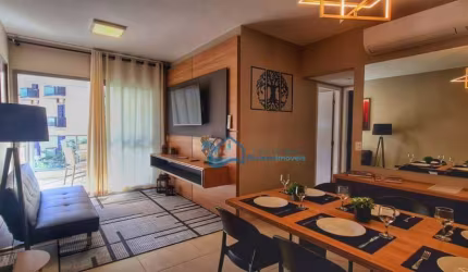 Apartamento com 2 dormitórios à venda, 78 m² por R$ 1.092.000 - Centro - Bertioga/SP