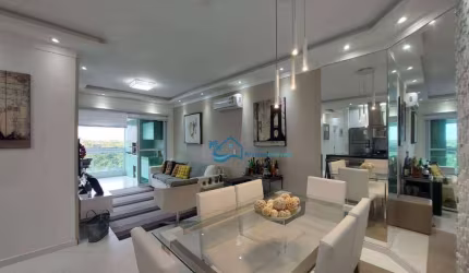 Apartamento com 3 dormitórios à venda, 102 m² por R$ 2.600.000 - Riviera - Módulo 8 - Bertioga/SP