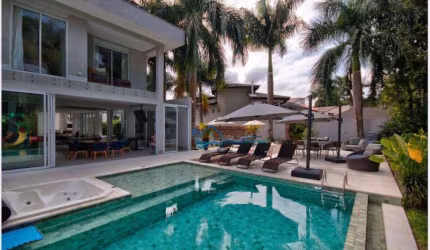 Casa com 6 dormitórios à venda, 470 m² por R$ 8.500.000,00 - Riviera Módulo 21 - Bertioga/SP